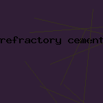 refractory cement